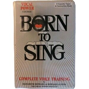 Born To Sing Vocal Power Course Complete Voice Training CASSETTE TAPE program